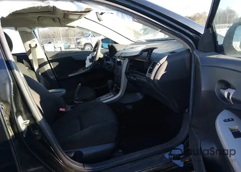 2011 Toyota Corolla S from USA, damaged, VIN 2T1BU4EE0BC622325